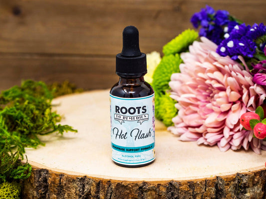 “HOT FLASH” MENOPAUSE RELIEF HERBAL EXTRACT