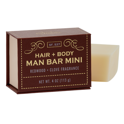 Man Bar Mini Redwood & Clove