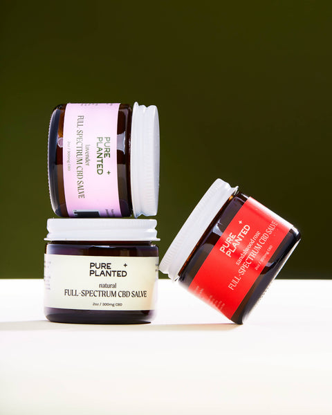 Full- Spectrum CBD Salve - Sandalwood Rose