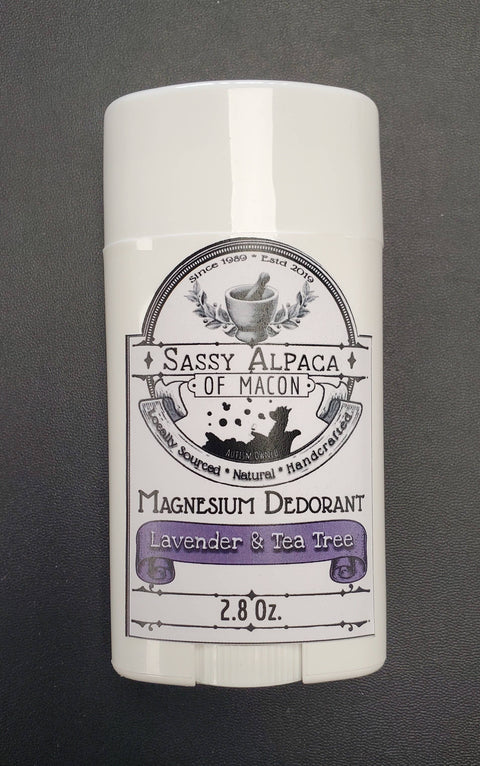 Sassy Alpaca Magnesium Deodorant Lavender & Tea Tree