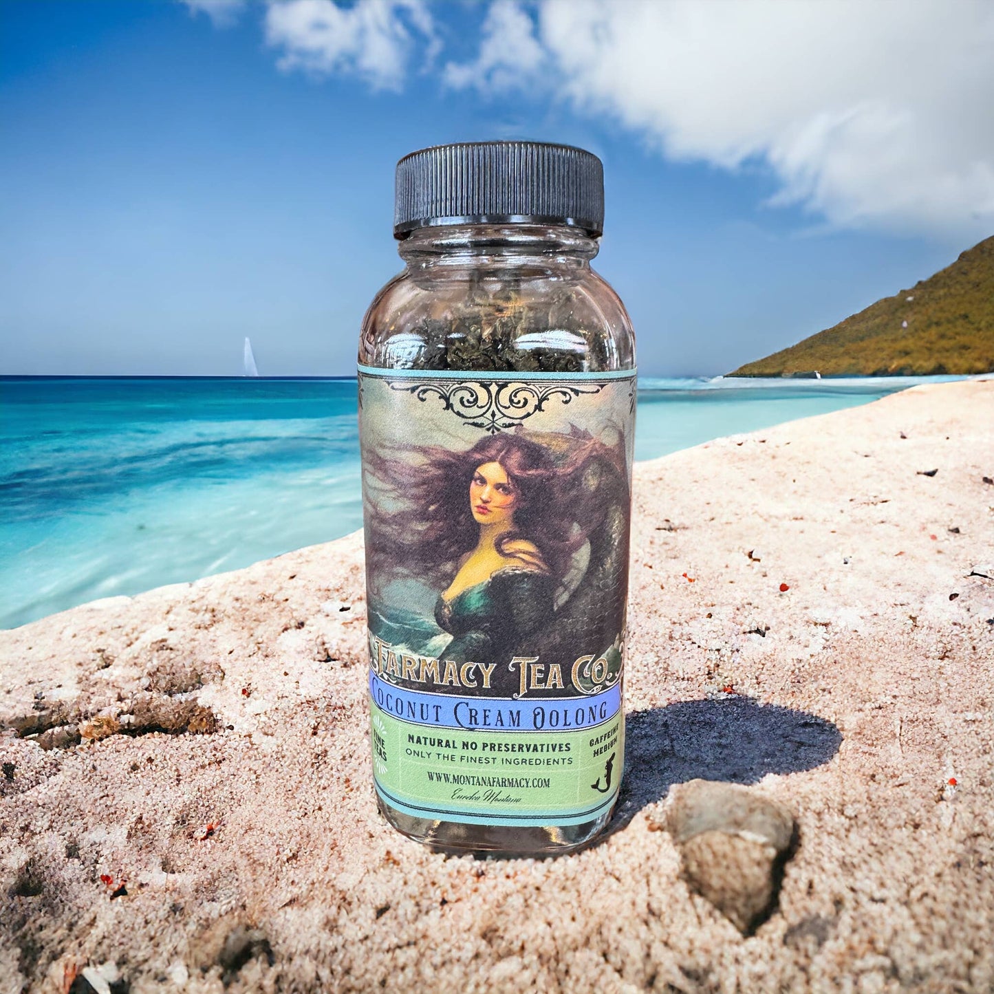 Coconut Cream Oolong Majestic Mermaid Vintage Tea blend
