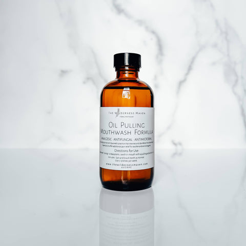 Oil Pulling Mouthwash