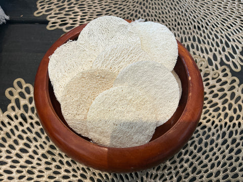 Loofah facial plant based sponge