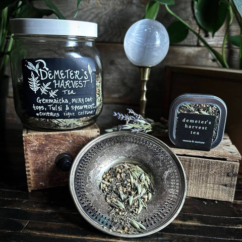 Demeter's Harvest Tea.