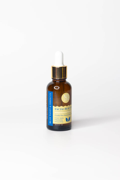Blue Tansy & Hibiscus Anti-Aging Botanical Facial Beauty Oil