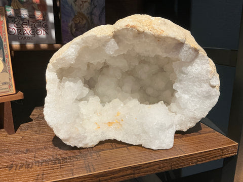 Large Cave Geode-Calcite
