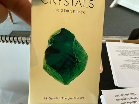 Crystal card deck