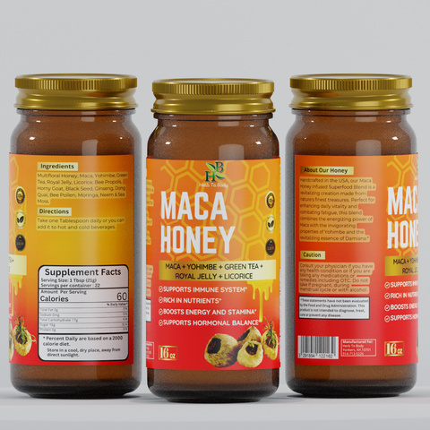 Maca Honey 16oz