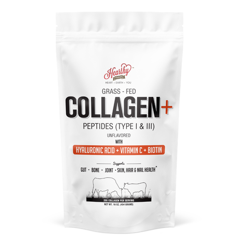 Collagen+ with Hydrolyzed Collagen Powder - Biotin - Hyaluronic Acid & Vitamin C