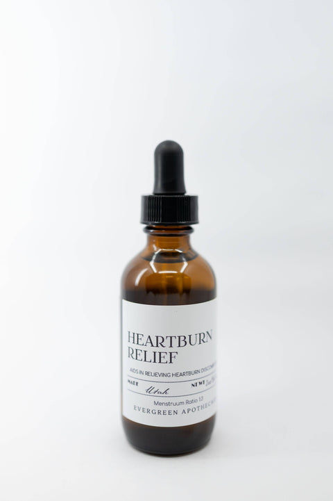 Heartburn Relief, Herbal Tincture, Alcohol Free