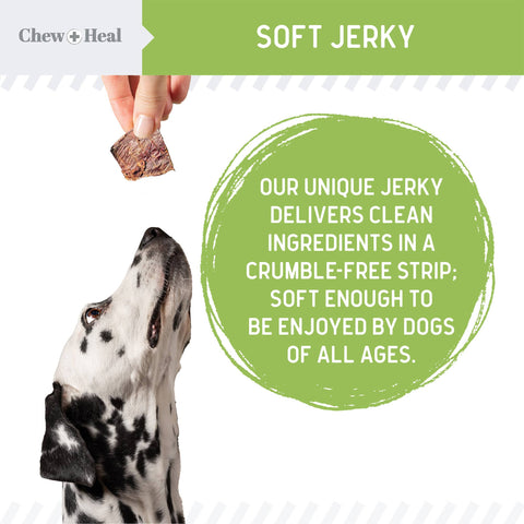 Low Calorie Plant Based Soft Jerky Treats for Dogs