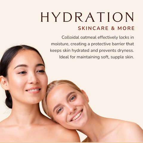 Hydrating Colloidal Oatmeal Bath for Dry Skin Relief