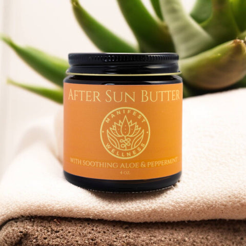 After Sun Butter with Soothing Aloe, Peppermint and Tea Tree
