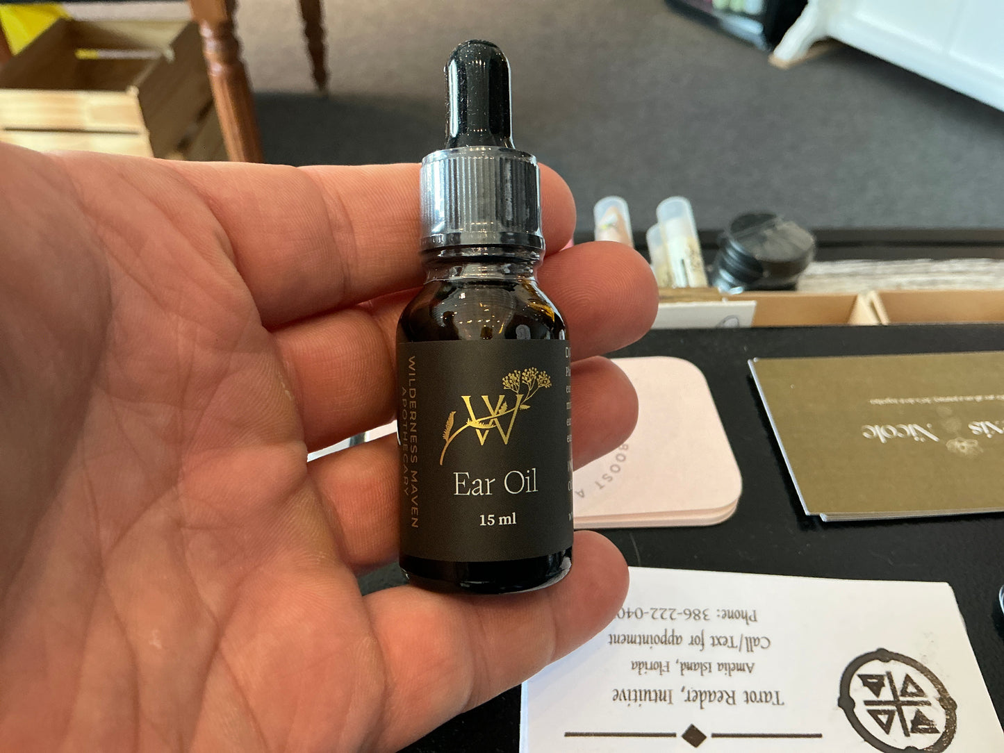 Ear Oil with Garlic & Mullein
