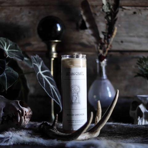 Road Opener. Dressed Candle.