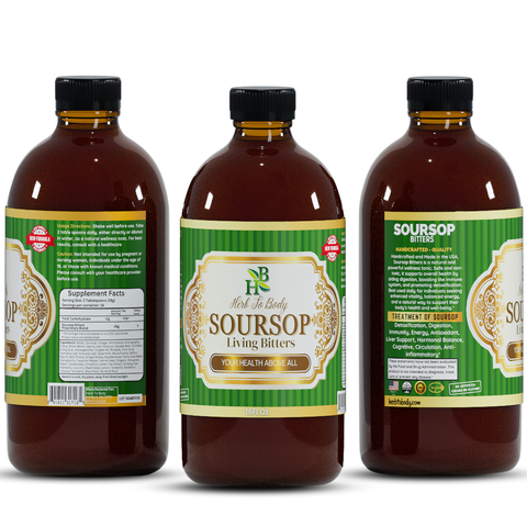 Soursop Living Bitter Oral Supplement 16oz