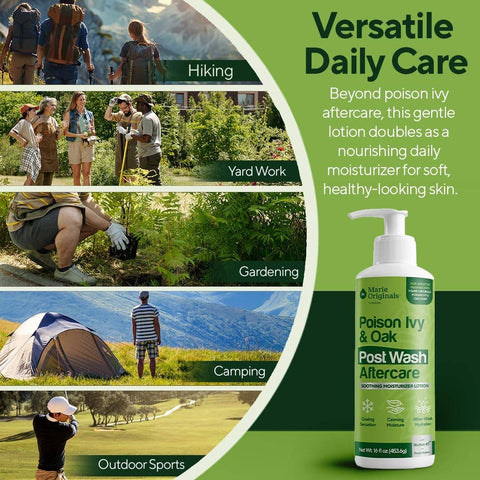 Poison Ivy & Oak Aftercare Lotion, Skin Moisturizer 16 Fl Oz