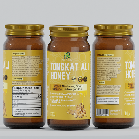 Tongkat Ali Honey 16oz