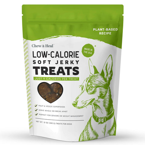 Low Calorie Plant Based Soft Jerky Treats for Dogs