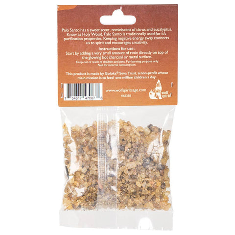 PALO SANTO RESIN INCENSE