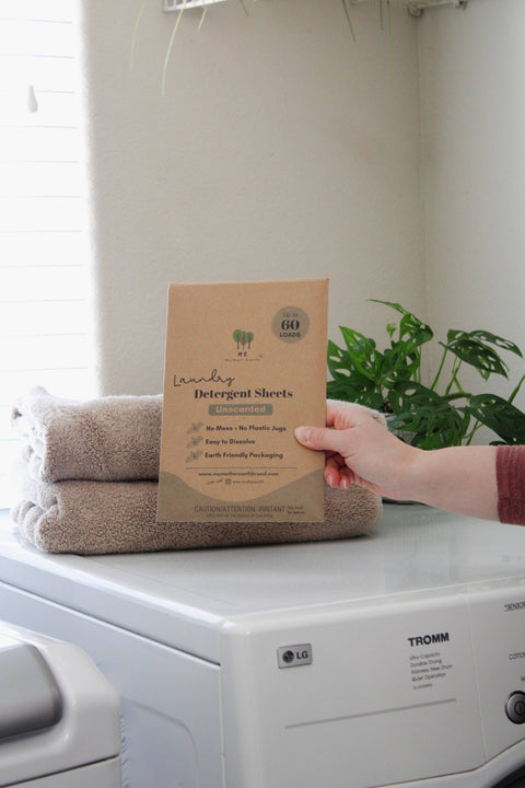 Laundry Detergent Sheets: 60 Loads Unscented