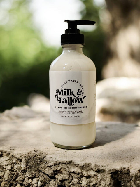 Goat Milk and Tallow Leave-In Conditioner