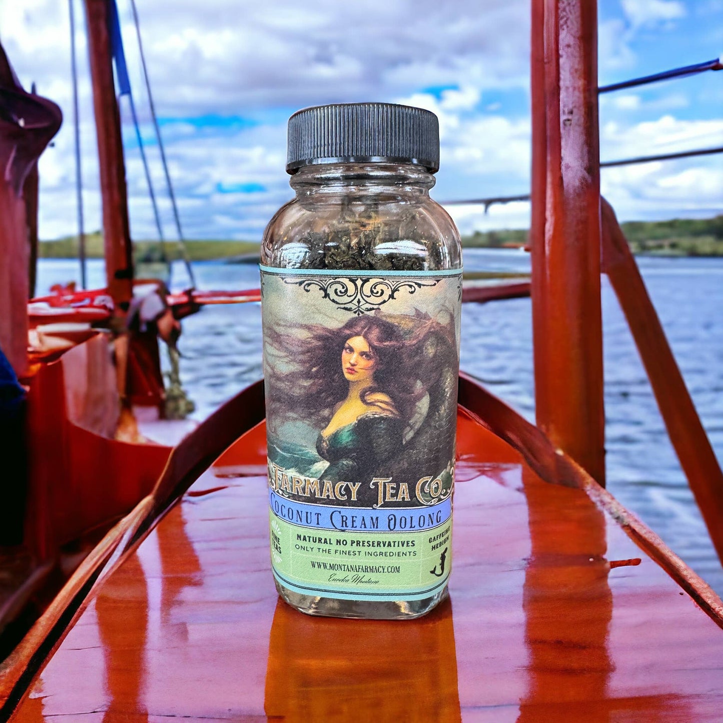 Coconut Cream Oolong Majestic Mermaid Vintage Tea blend