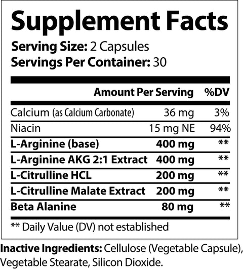 L-Arginine & L-Citrulline Oral Supplement