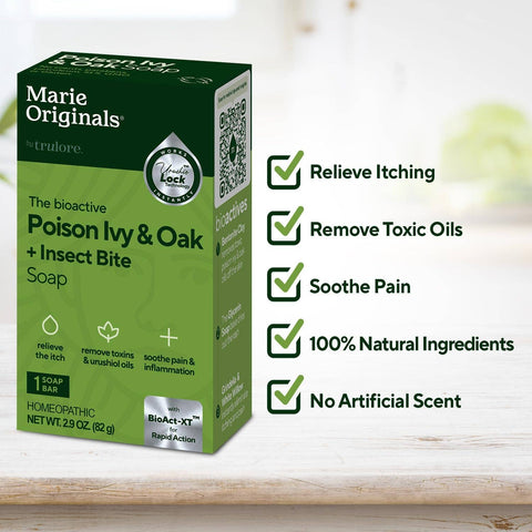Poison Ivy & Oak Soap | Natural Anti-Itch Cleanser 2.9 Oz