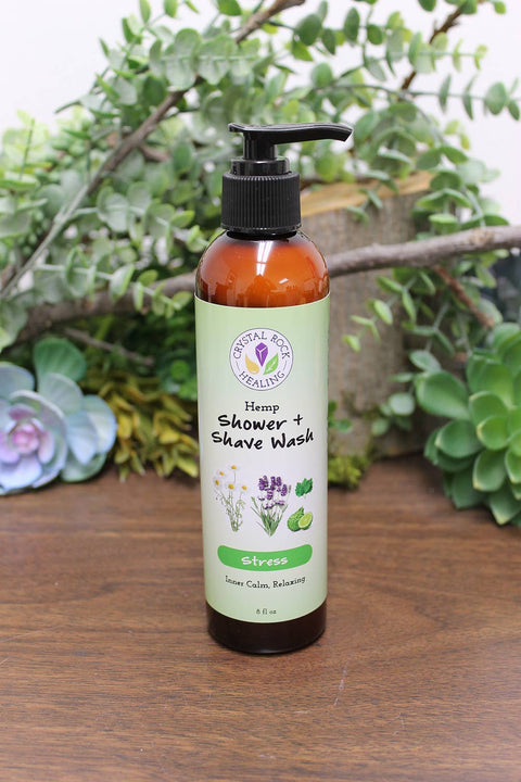 Stress Hemp Shower & Shave Wash