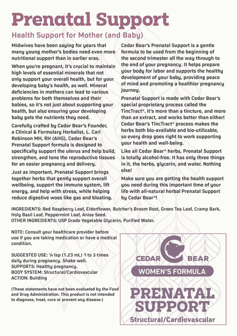 Prenatal Support (Women's Line)