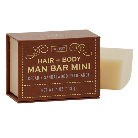 Man Bar Mini Cedar & Sandalwood