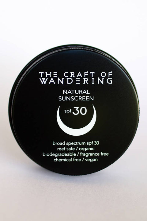 Organic Mineral Sunscreen SPF 30 Bronzing Travel Tin