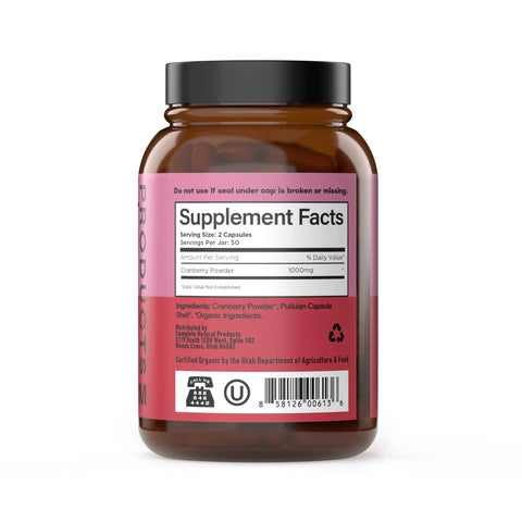 Cranberry Capsules Organic