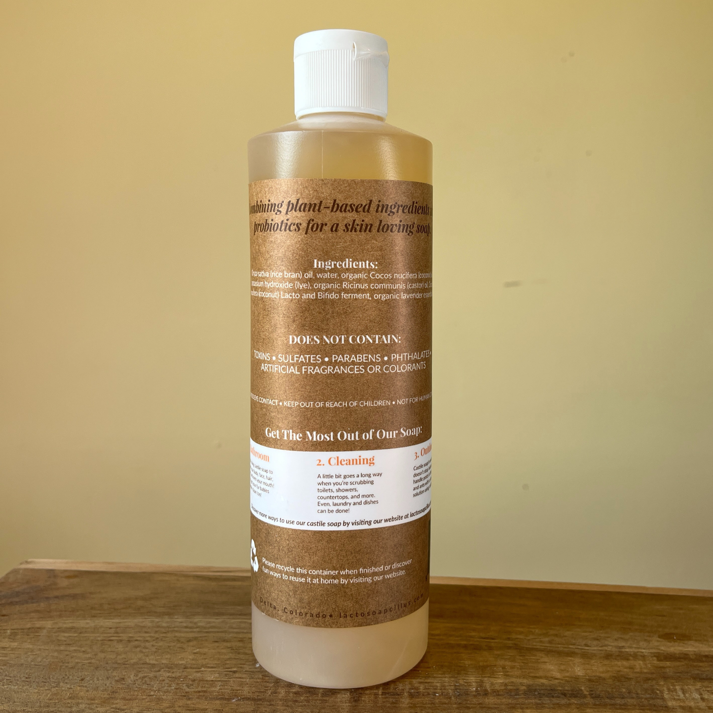 Castile Lavender Soap | 100% Natural Soap | Palm Oil Free