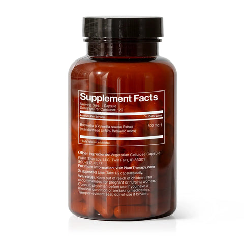 Boswellia Herbal Supplement Capsules-120 Capsules