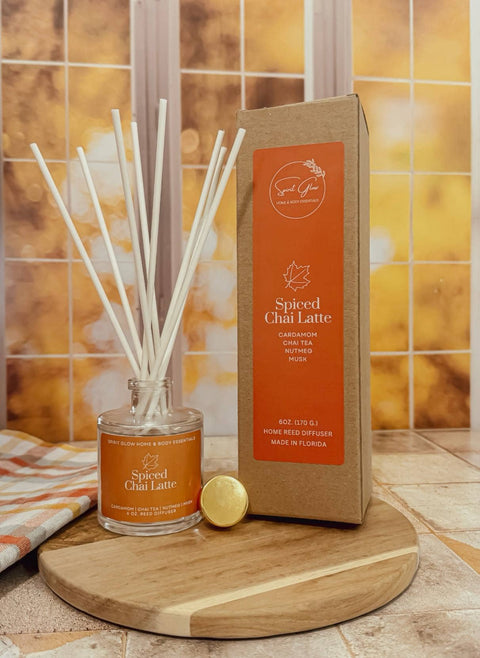 Spiced Chai Latte - Home Reed Diffuser 