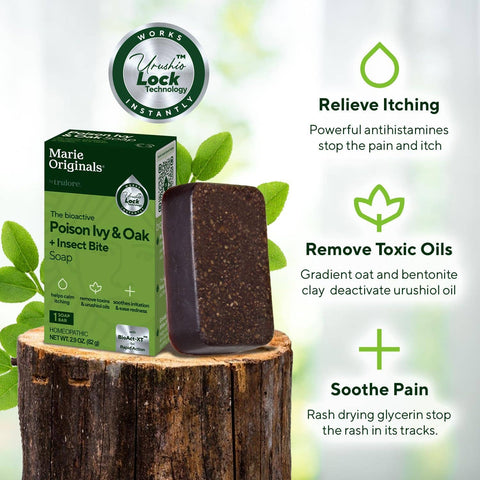 Poison Ivy & Oak Soap | Natural Anti-Itch Cleanser 2.9 Oz