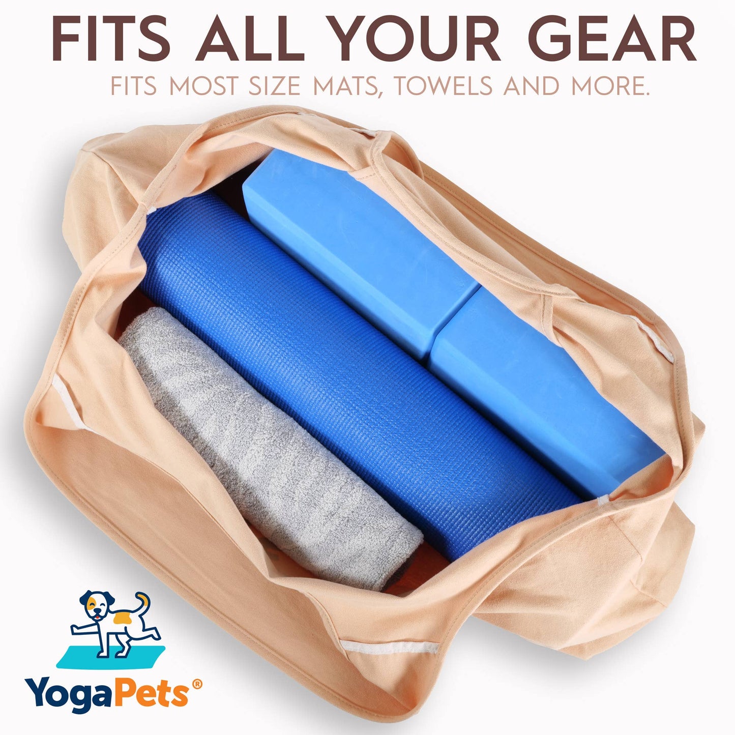 Coffee Cats And Yoga Mats Yoga Bag