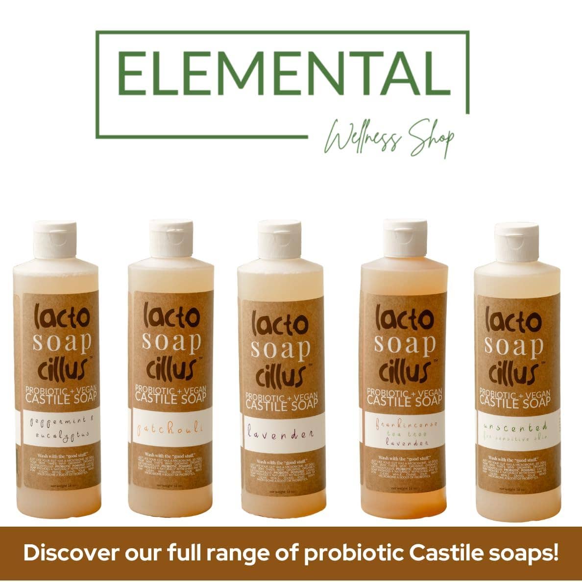 Castile Peppermint Soap | 100% Natural Soap | Palm Oil Free