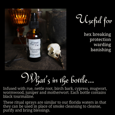 Uncrossing Hex Breaking Spray • Crystal Infused