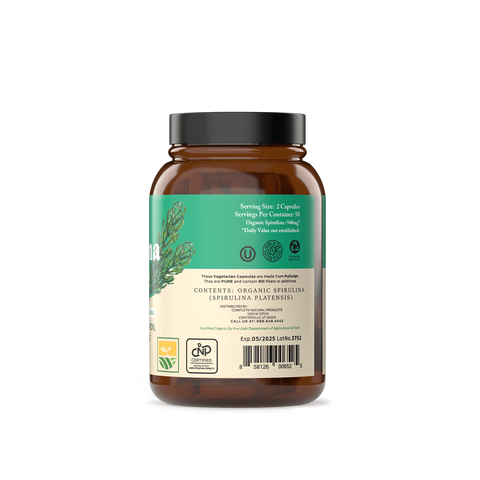 Organic Spirulina Capsules
