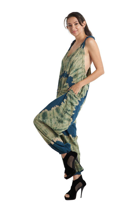 Tie Dye Jumpsuit (TH-1340)