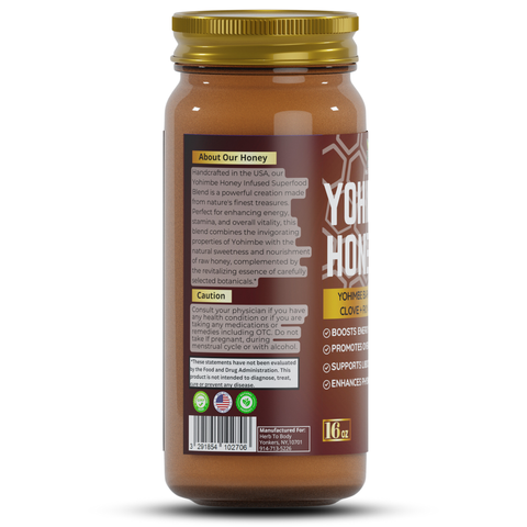 Yohimbe Honey 16oz