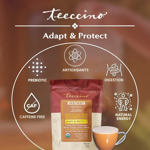 Instant Miraculous Mushrooms Herbal Latte