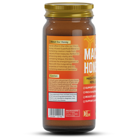 Maca Honey 16oz