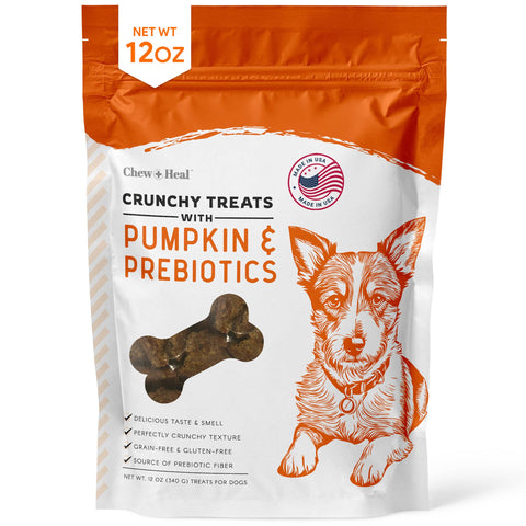 Crunchy Treats with Pumpkin & Probiotics for Dogs