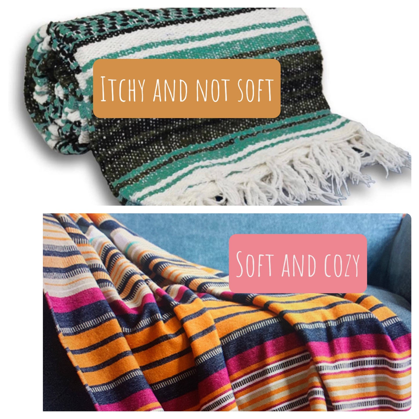 Meditation Mexican Blanket