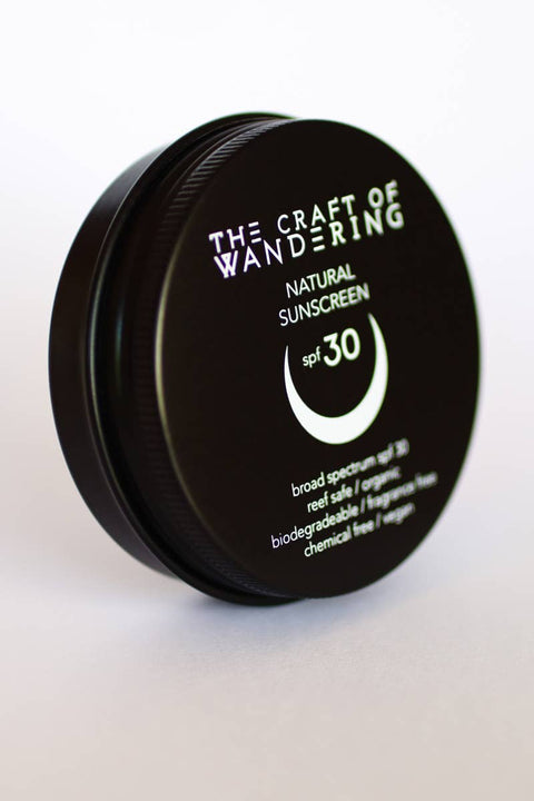 Organic Mineral Sunscreen SPF 30 Bronzing Travel Tin